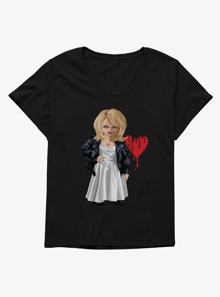 Chucky Valentine Girls T-Shirt Plus