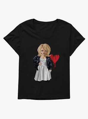 Chucky Valentine Girls T-Shirt Plus