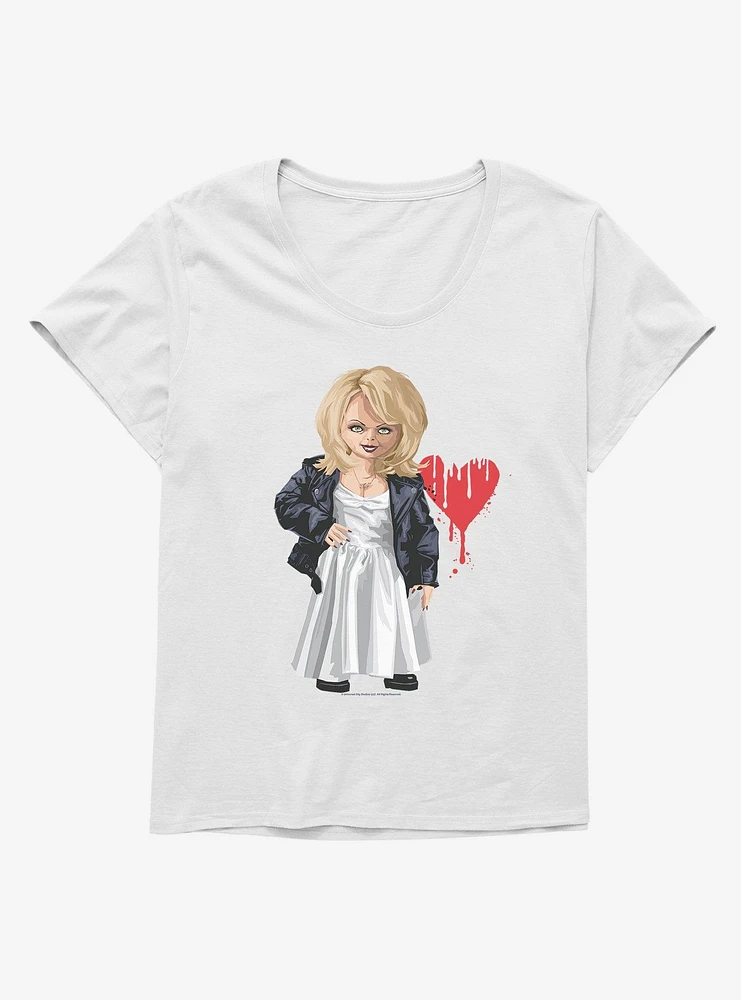Chucky Valentine Girls T-Shirt Plus