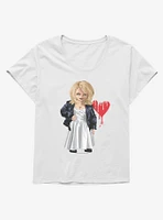 Chucky Valentine Girls T-Shirt Plus