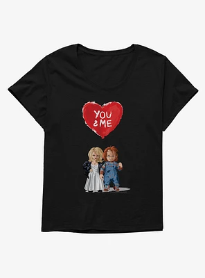 Chucky You & Me Girls T-Shirt Plus
