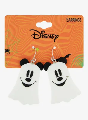 Disney Mickey Mouse Ghost Earrings - BoxLunch Exclusive