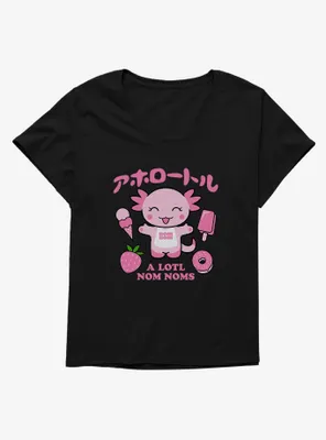 Axolotl A Lotl Nom Noms Womens T-Shirt Plus