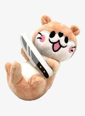 Baby Otter With Knife Plush