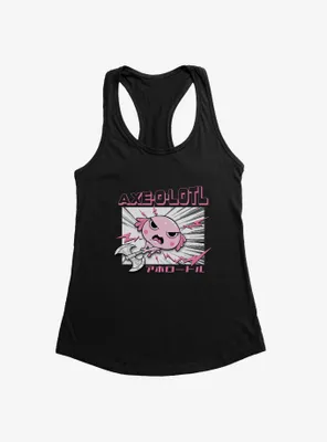 Axolotl Axe-O-Lotl Womens Tank Top