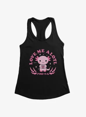 Axolotl Love Me Alotl Womens Tank Top