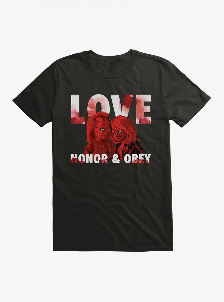 Chucky Love, Honor & Obey T-Shirt