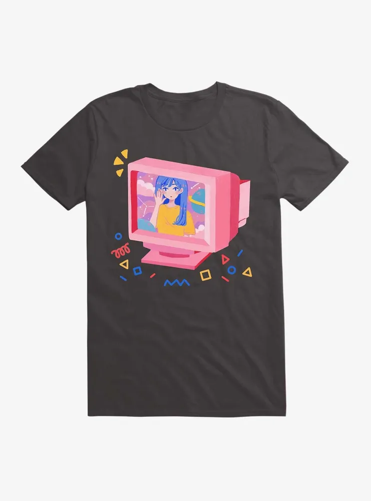 AAPI Month iraexe Computer Glitch T-Shirt