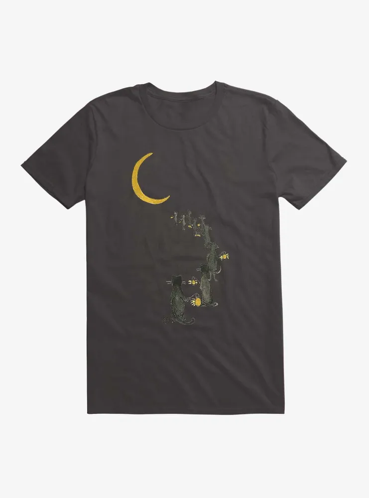 AAPI Month Stephanie Inagaki Neko Night Procession T-Shirt