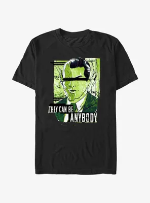 Marvel Secret Invasion They Can Be Anybody Poster T-Shirt