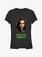 Marvel Secret Invasion Abigail Brand Who Do You Trust Poster Girls T-Shirt