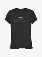 Marvel Secret Invasion Logo Girls T-Shirt