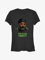 Marvel Secret Invasion Nick Fury Who Do You Trust Poster Girls T-Shirt