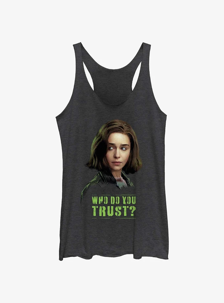 Marvel Secret Invasion Abigail Brand Who Do You Trust Poster Girls Tank