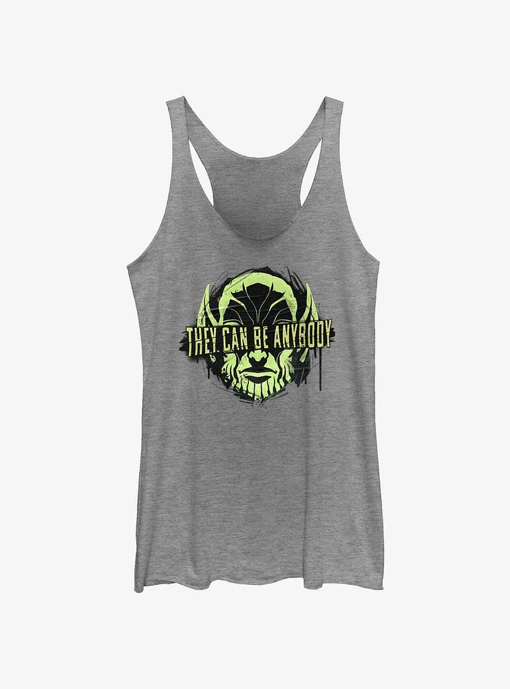 Marvel Secret Invasion Skrull They Can Be Anybody Girls Tank