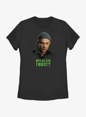 Marvel Secret Invasion Everett Ross Who Do You Trust Poster Womens T-Shirt