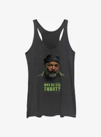 Marvel Secret Invasion Nick Fury Who Do You Trust Poster Womens Tank Top