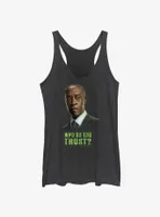 Marvel Secret Invasion James Rhodes Who Do You Trust Poster Womens Tank Top