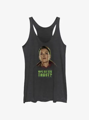 Marvel Secret Invasion Special Agent Sonya Falsworth Who Do You Trust Poster Womens Tank Top