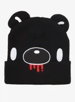 Gloomy Bear Black 3D Ears Beanie