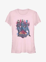 Marvel Guardians of the Galaxy Vol. 3 Mantis Drax & Nebula Girls T-Shirt Hot Topic Web Exclusive