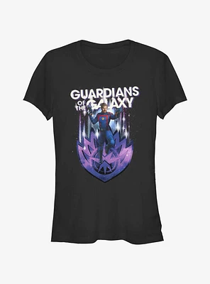 Marvel Guardians of the Galaxy Vol. 3 Star-Lord Dual Blasters Girls T-Shirt