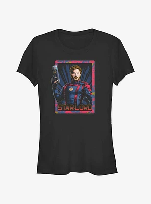Marvel Guardians of the Galaxy Vol. 3 Peter Quill Star-Lord Girls T-Shirt