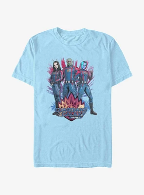 Marvel Guardians of the Galaxy Vol. 3 Mantis Drax & Nebula T-Shirt Hot Topic Web Exclusive
