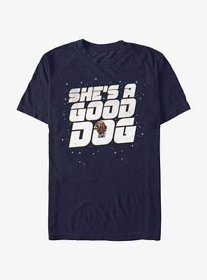 Marvel Guardians of the Galaxy Vol. 3 Spacedog Cosmo She's A Good Dog T-Shirt