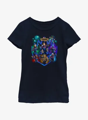 Marvel Guardians of the Galaxy Vol. 3 Galactic Youth Girls T-Shirt