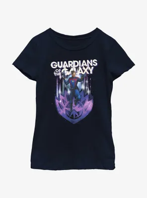Marvel Guardians of the Galaxy Vol. 3 Star-Lord Dual Blasters Youth Girls T-Shirt