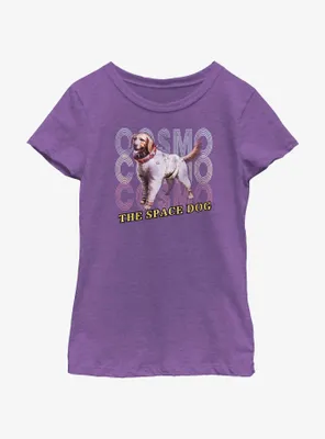 Marvel Guardians of the Galaxy Vol. 3 Space Dog Cosmo Youth Girls T-Shirt
