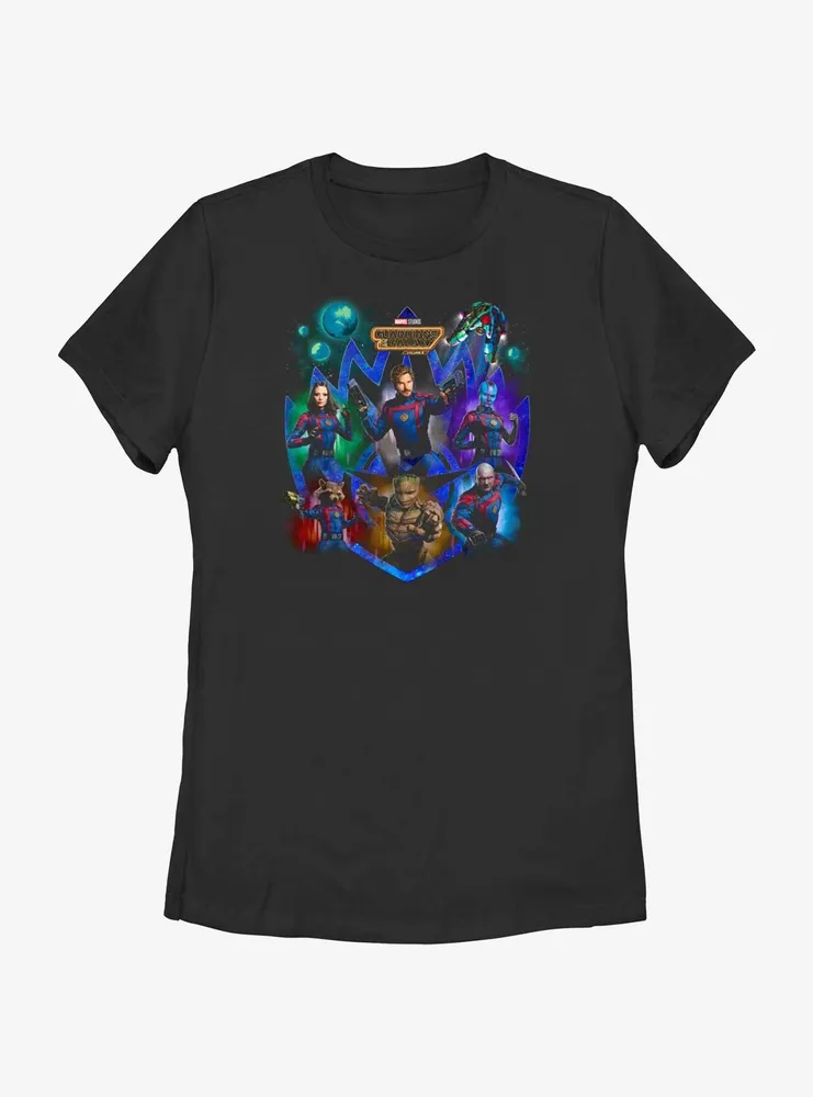 Marvel Guardians of the Galaxy Vol. 3 Galactic Womens T-Shirt