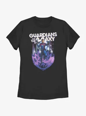 Marvel Guardians of the Galaxy Vol. 3 Star-Lord Dual Blasters Womens T-Shirt