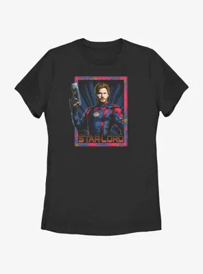 Marvel Guardians of the Galaxy Vol. 3 Peter Quill Star-Lord Womens T-Shirt