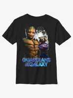 Marvel Guardians of the Galaxy Vol. 3 Duo Team Groot and Rocket Youth T-Shirt