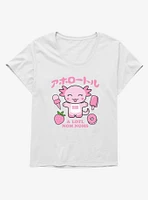 Axolotl A Lotl Nom Noms Girls T-Shirt Plus