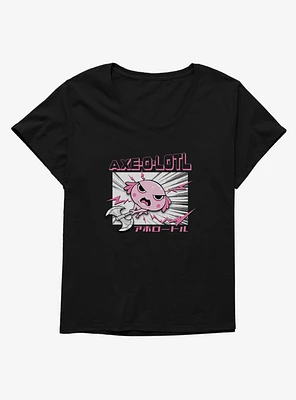 Axolotl Axe-O-Lotl Girls T-Shirt Plus