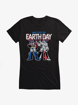 Transformers Earth Day Girls T-Shirt