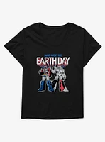 Transformers Earth Day Girls T-Shirt Plus