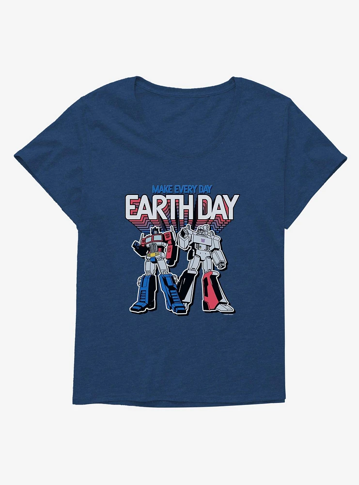 Transformers Earth Day Girls T-Shirt Plus