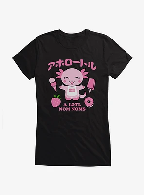 Axolotl A Lotl Nom Noms Girls T-Shirt
