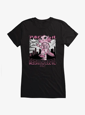 Axolotl Mecha-X-Olotl Girls T-Shirt