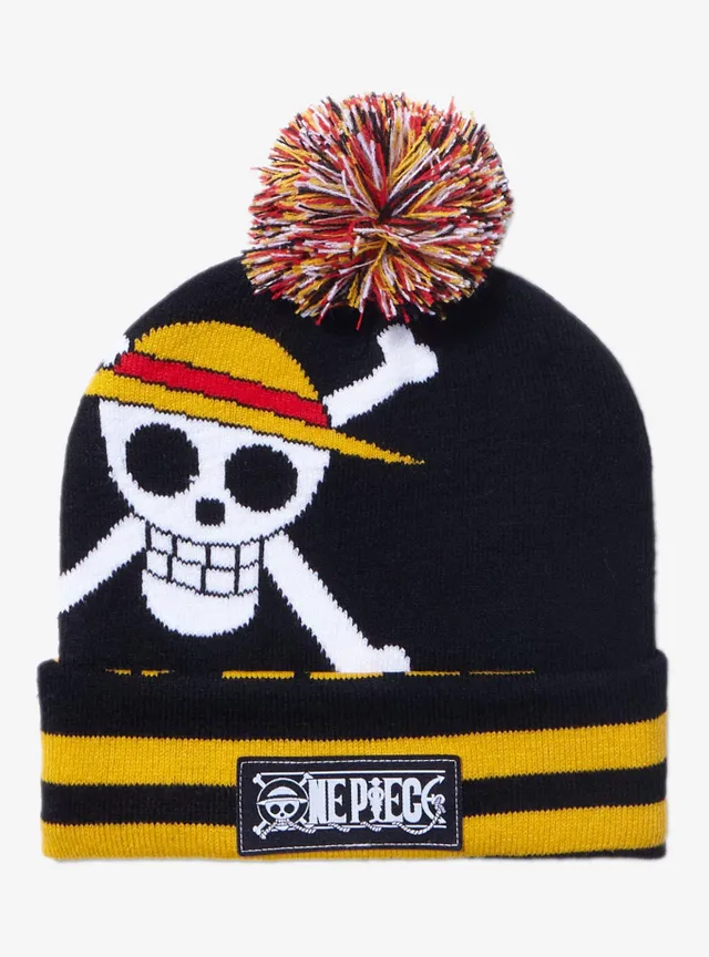 One Piece Straw Hat Skull Cap