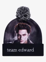 Twilight Team Edward Pom Beanie