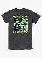 Star Wars The Mandalorian Grogu No Squeezy Mineral Wash T-Shirt