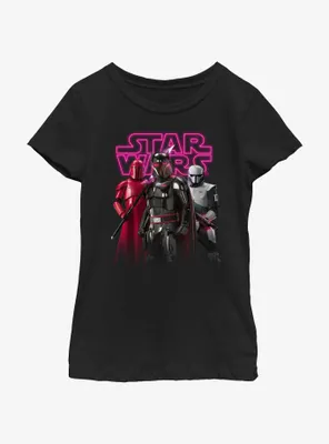 Star Wars The Mandalorian Moff Gideon's Return Youth Girls T-Shirt