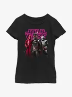 Star Wars The Mandalorian Moff Gideon's Return Youth Girls T-Shirt