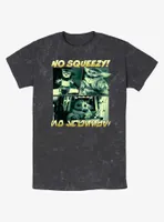 Star Wars The Mandalorian Grogu No Squeezy Mineral Wash T-Shirt