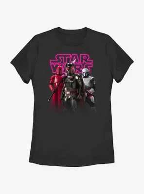 Star Wars The Mandalorian Moff Gideon's Return Womens T-Shirt